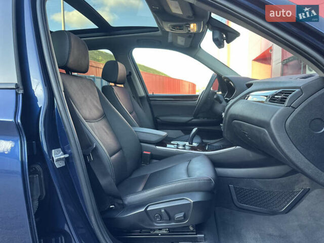 Синий БМВ Х3, объемом двигателя 2 л и пробегом 143 тыс. км за 19500 $, фото 45 на Automoto.ua