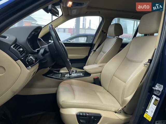 Синий БМВ Х3, объемом двигателя 2 л и пробегом 180 тыс. км за 15990 $, фото 17 на Automoto.ua