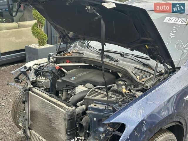 Синий БМВ Х3, объемом двигателя 2 л и пробегом 175 тыс. км за 10900 $, фото 25 на Automoto.ua