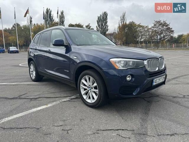 БМВ Х3 2017 в Днепре (Днепропетровске) на Automoto.ua Синий БМВ Х3, объемом двигателя 2 л и пробегом 94 тыс. км за 22500 $, фото 3 на Automoto.ua