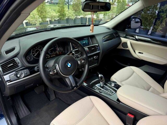 Синий БМВ Х3, объемом двигателя 3 л и пробегом 152 тыс. км за 19900 $, фото 19 на Automoto.ua