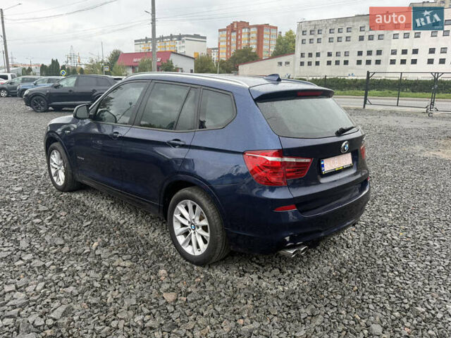 Синій БМВ Х3, об'ємом двигуна 2 л та пробігом 152 тис. км за 18900 $, фото 2 на Automoto.ua