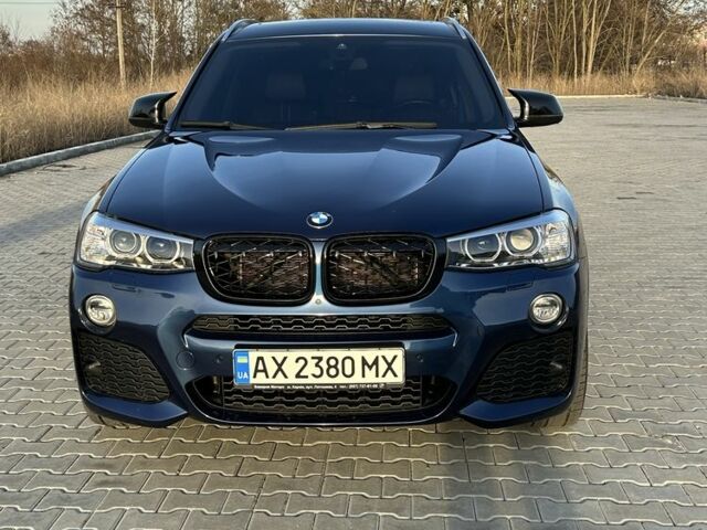 Синий БМВ Х3, объемом двигателя 2 л и пробегом 119 тыс. км за 20900 $, фото 20 на Automoto.ua