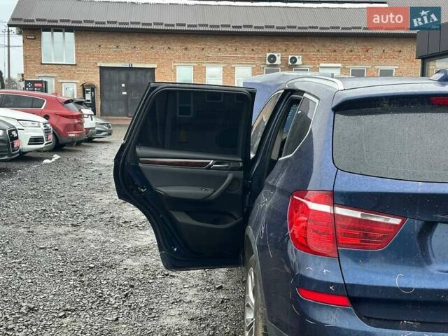 Синий БМВ Х3, объемом двигателя 2 л и пробегом 175 тыс. км за 10900 $, фото 17 на Automoto.ua