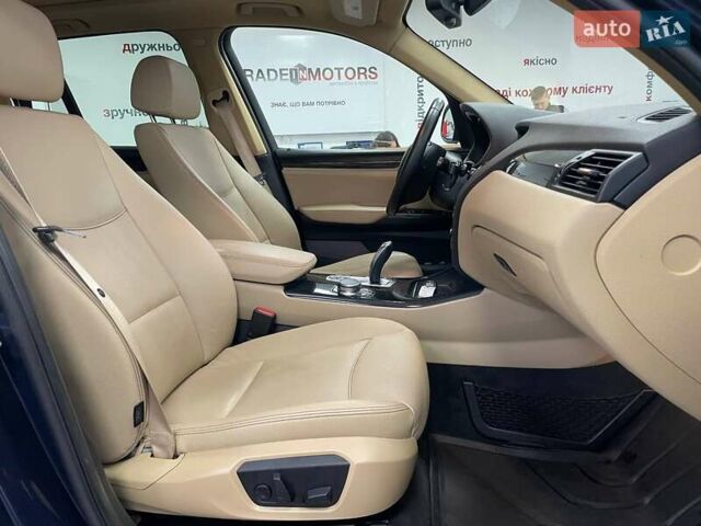Синий БМВ Х3, объемом двигателя 2 л и пробегом 180 тыс. км за 16490 $, фото 35 на Automoto.ua