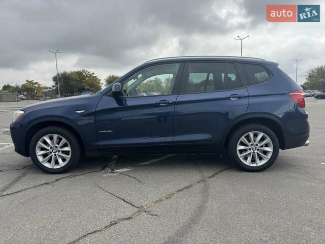 БМВ Х3 2017 в Днепре (Днепропетровске) на Automoto.ua Синий БМВ Х3, объемом двигателя 2 л и пробегом 94 тыс. км за 22500 $, фото 10 на Automoto.ua