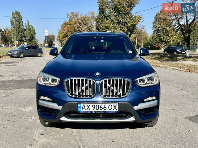 Синий БМВ Х3, объемом двигателя 2 л и пробегом 115 тыс. км за 27500 $, фото 3 на Automoto.ua