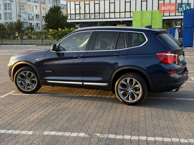 Синий БМВ Х3, объемом двигателя 3 л и пробегом 118 тыс. км за 19500 $, фото 3 на Automoto.ua