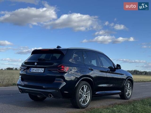 Синий БМВ Х3, объемом двигателя 2 л и пробегом 73 тыс. км за 26900 $, фото 5 на Automoto.ua