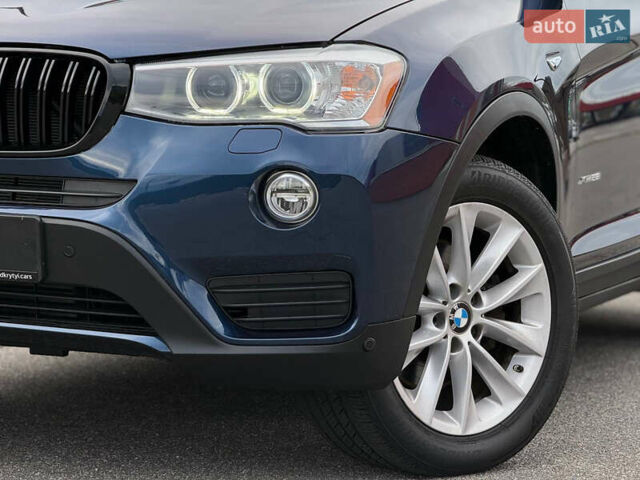 Синий БМВ Х3, объемом двигателя 2 л и пробегом 143 тыс. км за 21500 $, фото 2 на Automoto.ua