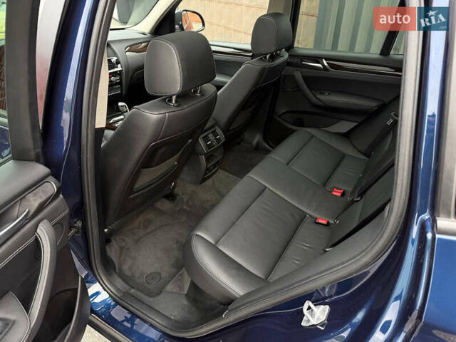 Синий БМВ Х3, объемом двигателя 2 л и пробегом 143 тыс. км за 21500 $, фото 46 на Automoto.ua