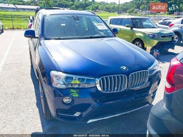 Синий БМВ Х3, объемом двигателя 2 л и пробегом 144 тыс. км за 15600 $, фото 6 на Automoto.ua