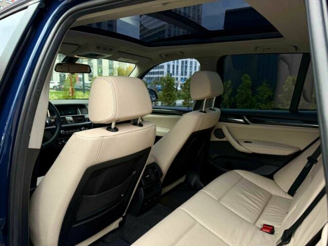 Синий БМВ Х3, объемом двигателя 3 л и пробегом 152 тыс. км за 19900 $, фото 20 на Automoto.ua