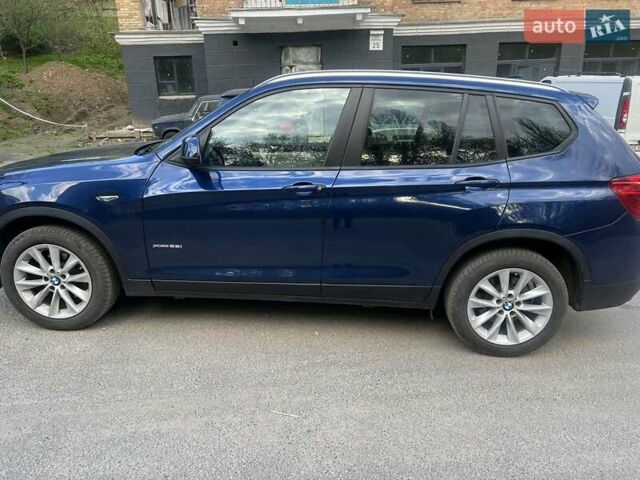Синий БМВ Х3, объемом двигателя 2 л и пробегом 96 тыс. км за 17000 $, фото 3 на Automoto.ua