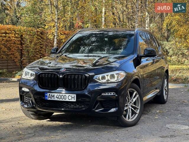 Синий БМВ Х3, объемом двигателя 2 л и пробегом 73 тыс. км за 26900 $, фото 26 на Automoto.ua