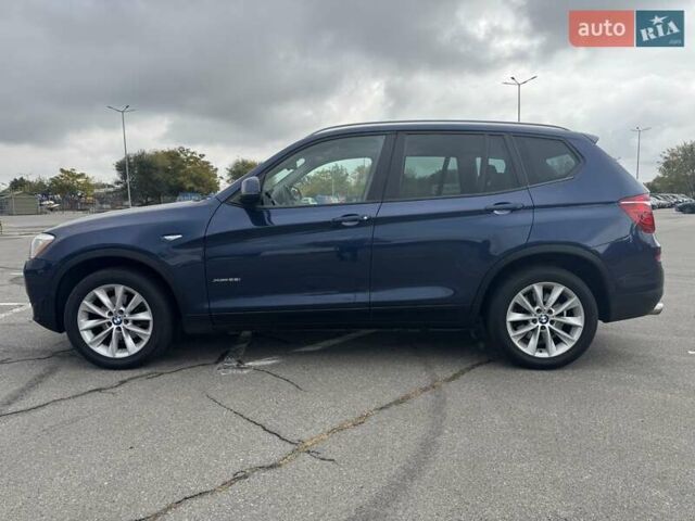 БМВ Х3 2017 в Днепре (Днепропетровске) на Automoto.ua Синий БМВ Х3, объемом двигателя 2 л и пробегом 94 тыс. км за 22500 $, фото 8 на Automoto.ua