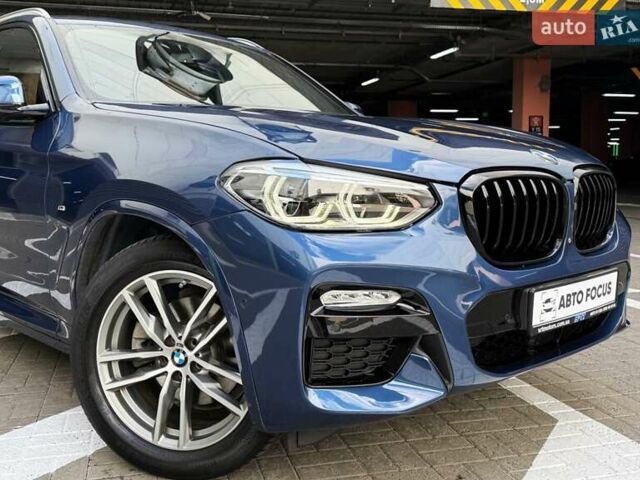 Синій БМВ Х3, об'ємом двигуна 2 л та пробігом 121 тис. км за 28990 $, фото 1 на Automoto.ua