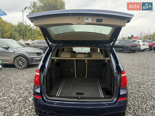 Синій БМВ Х3, об'ємом двигуна 2 л та пробігом 152 тис. км за 18900 $, фото 4 на Automoto.ua