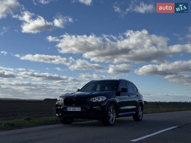 Синий БМВ Х3, объемом двигателя 2 л и пробегом 73 тыс. км за 26900 $, фото 2 на Automoto.ua