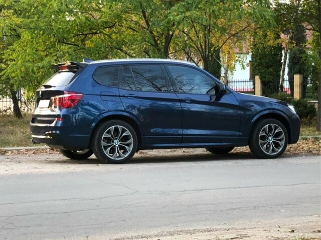 Синий БМВ Х3, объемом двигателя 2 л и пробегом 119 тыс. км за 20900 $, фото 2 на Automoto.ua