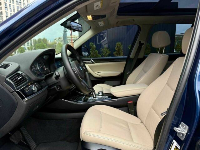 Синий БМВ Х3, объемом двигателя 3 л и пробегом 152 тыс. км за 19900 $, фото 17 на Automoto.ua