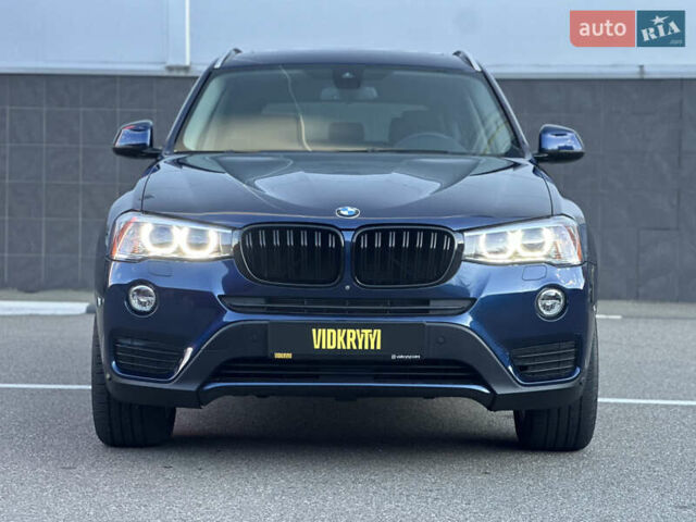 Синий БМВ Х3, объемом двигателя 2 л и пробегом 143 тыс. км за 19500 $, фото 3 на Automoto.ua
