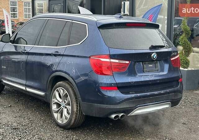 Синий БМВ Х3, объемом двигателя 2 л и пробегом 175 тыс. км за 10900 $, фото 6 на Automoto.ua