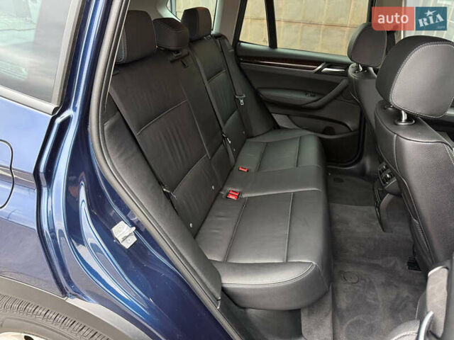 Синий БМВ Х3, объемом двигателя 2 л и пробегом 143 тыс. км за 21500 $, фото 39 на Automoto.ua