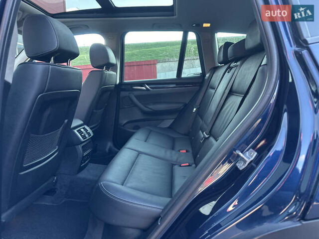 Синий БМВ Х3, объемом двигателя 2 л и пробегом 143 тыс. км за 19500 $, фото 38 на Automoto.ua
