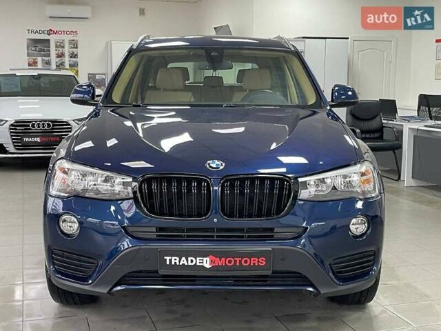 Синий БМВ Х3, объемом двигателя 2 л и пробегом 180 тыс. км за 16490 $, фото 2 на Automoto.ua