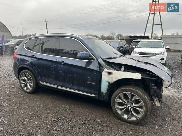 Синий БМВ Х3, объемом двигателя 2 л и пробегом 175 тыс. км за 10900 $, фото 3 на Automoto.ua