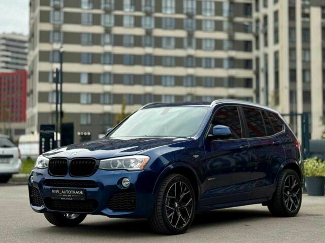 Синий БМВ Х3, объемом двигателя 3 л и пробегом 152 тыс. км за 19900 $, фото 13 на Automoto.ua