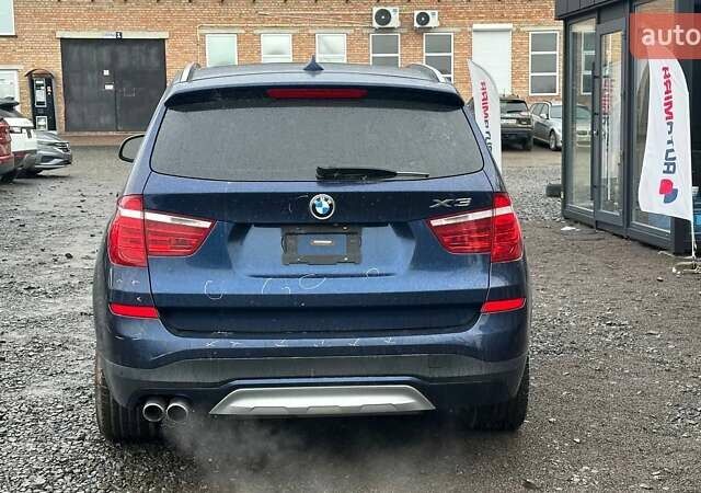 Синий БМВ Х3, объемом двигателя 2 л и пробегом 175 тыс. км за 10900 $, фото 5 на Automoto.ua