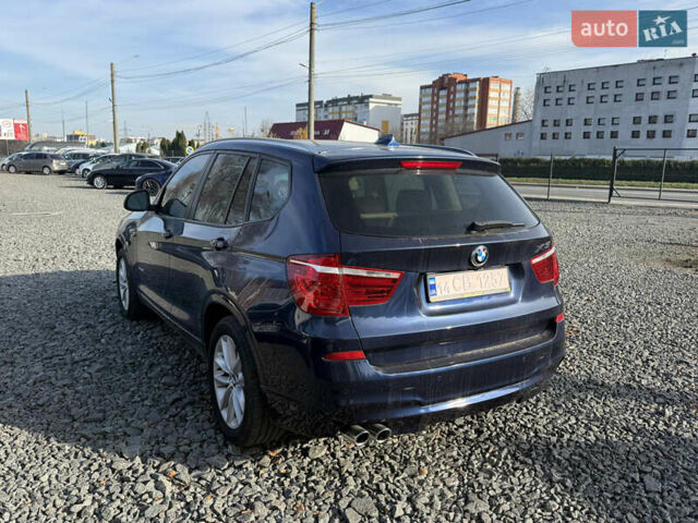 Синий БМВ Х3, объемом двигателя 2 л и пробегом 152 тыс. км за 18800 $, фото 2 на Automoto.ua