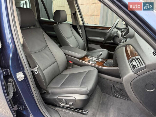 Синий БМВ Х3, объемом двигателя 2 л и пробегом 143 тыс. км за 21500 $, фото 37 на Automoto.ua