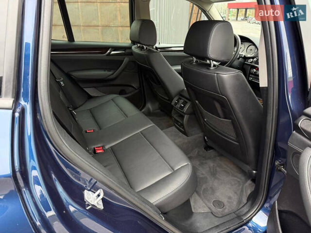 Синий БМВ Х3, объемом двигателя 2 л и пробегом 143 тыс. км за 21500 $, фото 38 на Automoto.ua