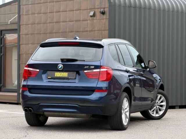 Синий БМВ Х3, объемом двигателя 2 л и пробегом 143 тыс. км за 21500 $, фото 9 на Automoto.ua