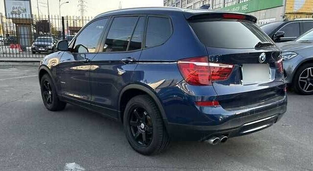 Синий БМВ Х3, объемом двигателя 2 л и пробегом 66 тыс. км за 12800 $, фото 1 на Automoto.ua