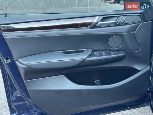 Синий БМВ Х3, объемом двигателя 2 л и пробегом 143 тыс. км за 19500 $, фото 35 на Automoto.ua