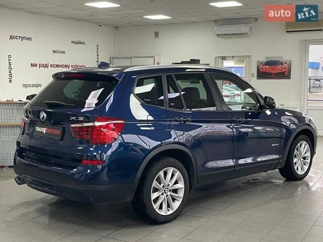 Синий БМВ Х3, объемом двигателя 2 л и пробегом 180 тыс. км за 16490 $, фото 13 на Automoto.ua