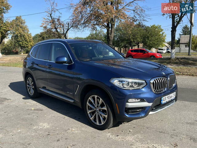 Синий БМВ Х3, объемом двигателя 2 л и пробегом 115 тыс. км за 27500 $, фото 2 на Automoto.ua