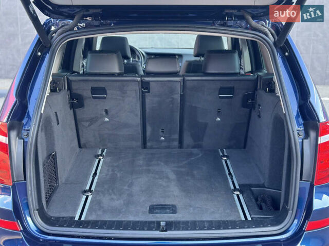 Синий БМВ Х3, объемом двигателя 2 л и пробегом 143 тыс. км за 19500 $, фото 39 на Automoto.ua