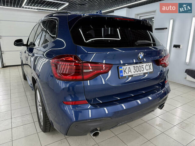 Синий БМВ Х3, объемом двигателя 2 л и пробегом 40 тыс. км за 39000 $, фото 75 на Automoto.ua