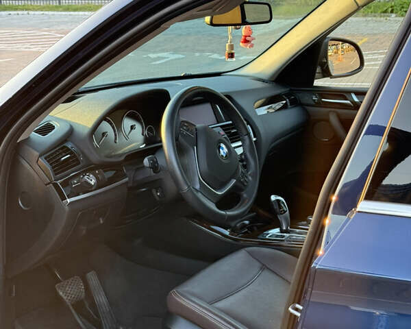 Синий БМВ Х3, объемом двигателя 3 л и пробегом 118 тыс. км за 19500 $, фото 8 на Automoto.ua