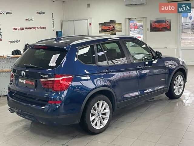 Синий БМВ Х3, объемом двигателя 2 л и пробегом 180 тыс. км за 15990 $, фото 12 на Automoto.ua