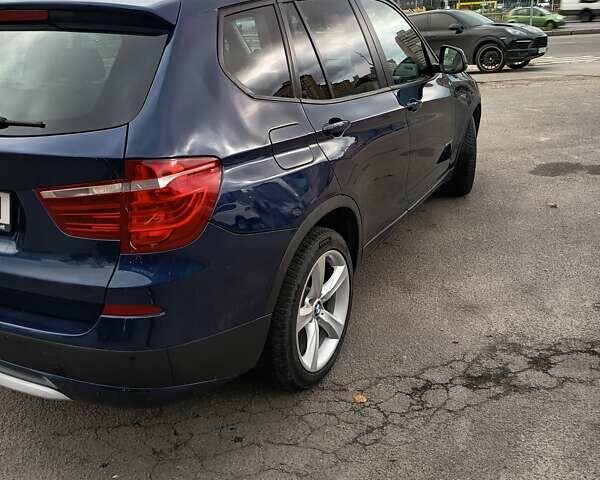 Синий БМВ Х3, объемом двигателя 2 л и пробегом 123 тыс. км за 19800 $, фото 7 на Automoto.ua