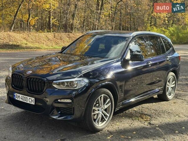 Синий БМВ Х3, объемом двигателя 2 л и пробегом 73 тыс. км за 26900 $, фото 14 на Automoto.ua