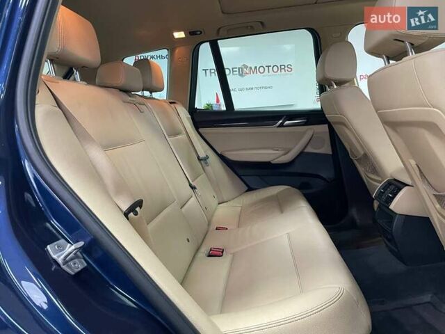 Синий БМВ Х3, объемом двигателя 2 л и пробегом 180 тыс. км за 16490 $, фото 37 на Automoto.ua