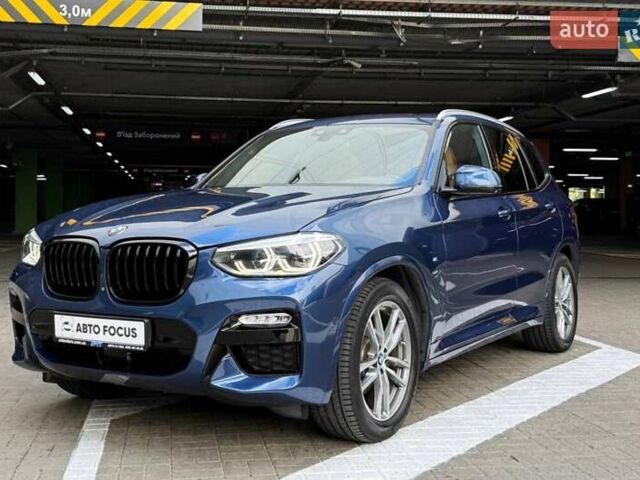 Синій БМВ Х3, об'ємом двигуна 2 л та пробігом 121 тис. км за 28990 $, фото 3 на Automoto.ua