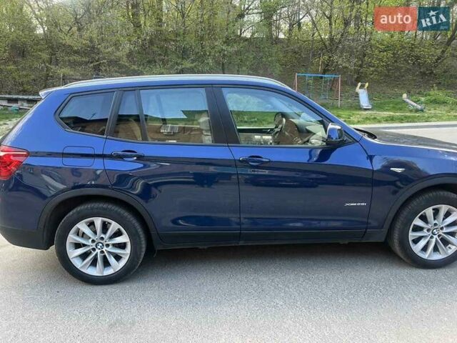 Синий БМВ Х3, объемом двигателя 2 л и пробегом 96 тыс. км за 17000 $, фото 4 на Automoto.ua